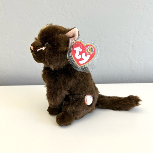 Beanie Babies Fiddler Cat TY 2005 Stuffed Animal Plush Toy | Beanie Baby Month - Picture 2 of 11